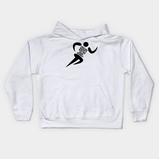 Smiling doesn't win you gold medals - running man - simone biles - dancing with the stars Kids Hoodie by tziggles